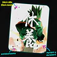 Mousepad Hunter X Hunter Gon Freecss Kanji Echo 20x24cm - Miniatura 2