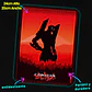 Mousepad Evangelion Eva-02 Crimson Sunset Silhouette 20x24cm - Miniatura 2
