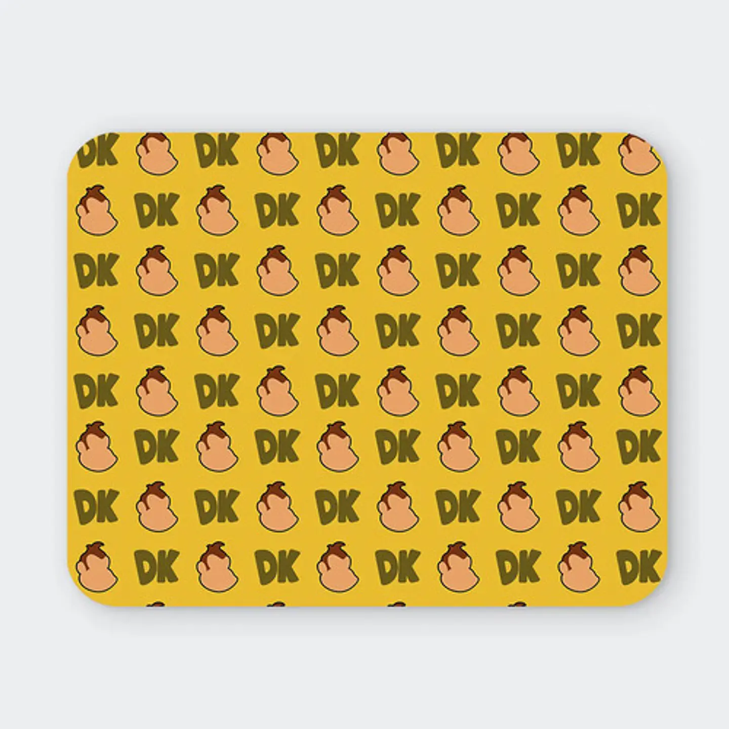 Mousepad Donkey Kong Golden Banana Pattern 20x24cm 1