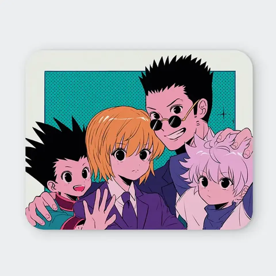Mousepad Hunter X Hunter Hunter Squad Retro Pop 20x24cm 1
