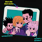 Mousepad Hunter X Hunter Hunter Squad Retro Pop 20x24cm - Miniatura 2