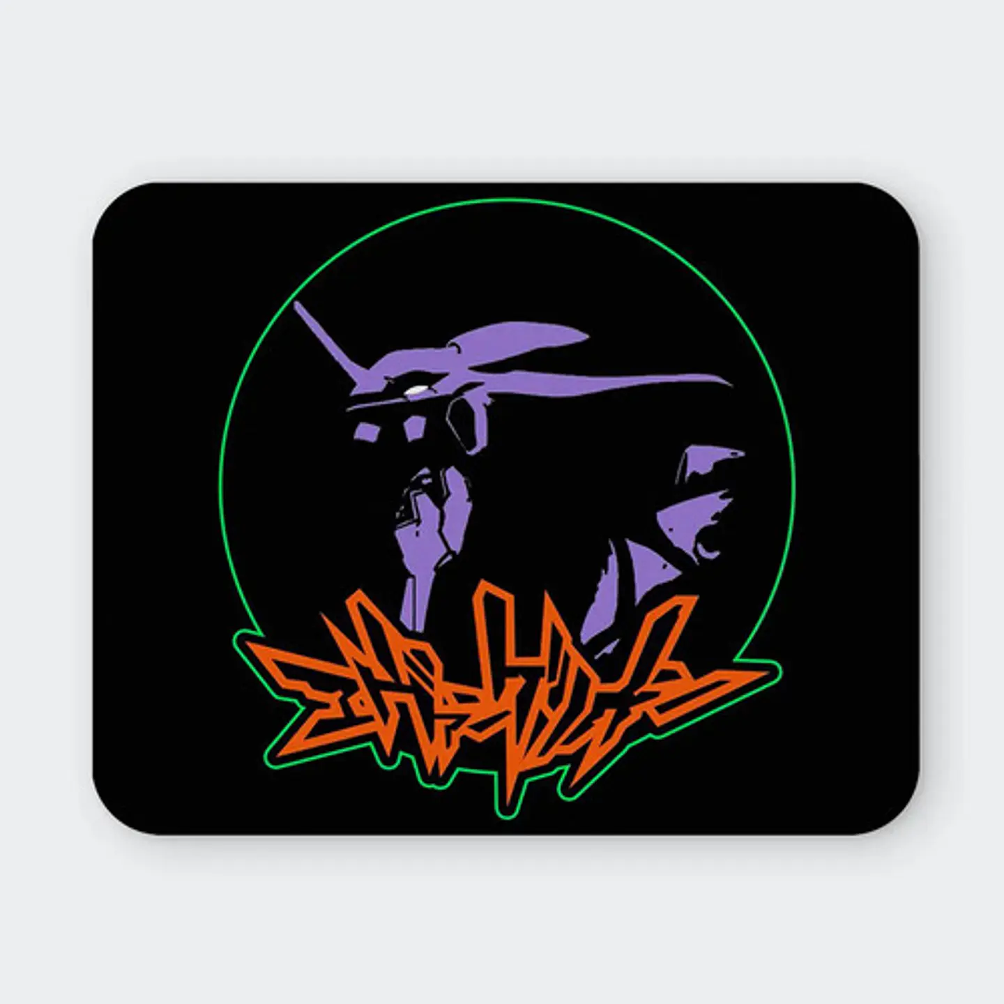 Mousepad Evangelion Eva-01 Shadow Graffiti 20x24cm 1