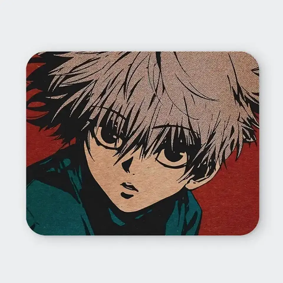 Mousepad Hunter X Hunter Killua Zoldyck Scarlet 20x24cm 1