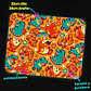 Mousepad Pokemon Croco-squad Retro Pattern 20x24cm - Miniatura 2