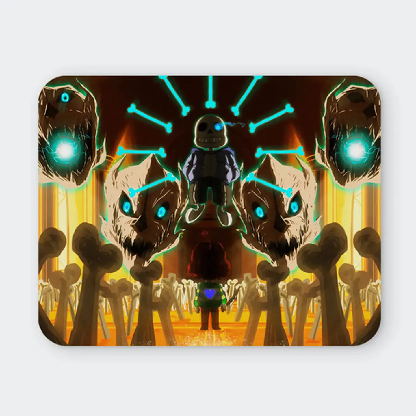 Mousepad Undertale Sans The Last Judgment 20x24cm 1