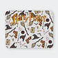 Mousepad Harry Potter Golden Logo Pattern 20x24cm - Miniatura 1