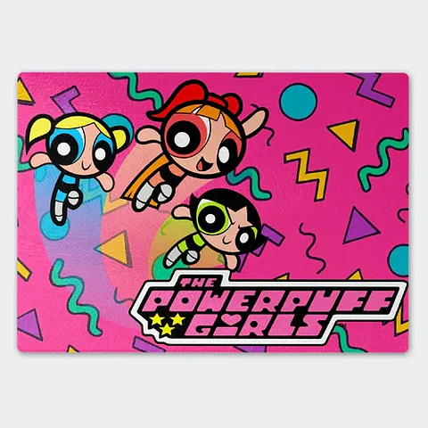 Tabla Para Picar Chicas Superpoderosas Power Pop Girls 20x28