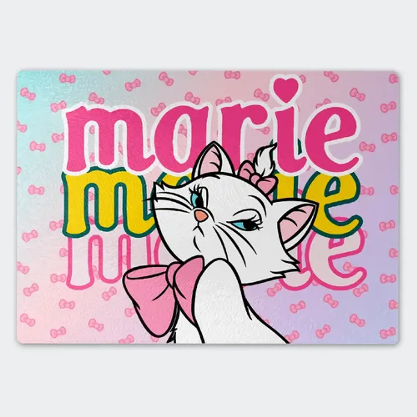Tabla Para Picar Aristogatos Marie Pink Bow 20x28 1