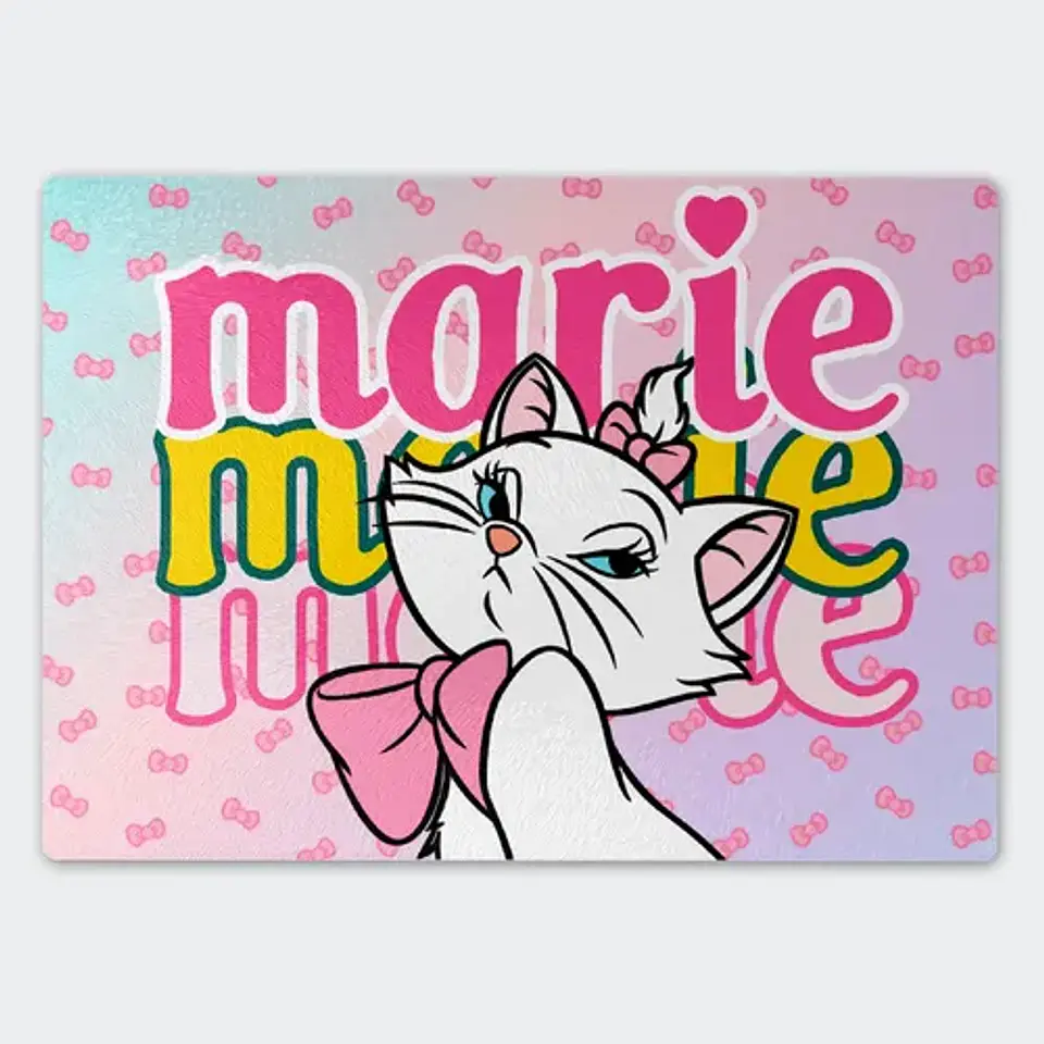 Tabla Para Picar Aristogatos Marie Pink Bow 20x28 1