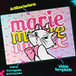 Tabla Para Picar Aristogatos Marie Pink Bow 20x28 - Miniatura 3