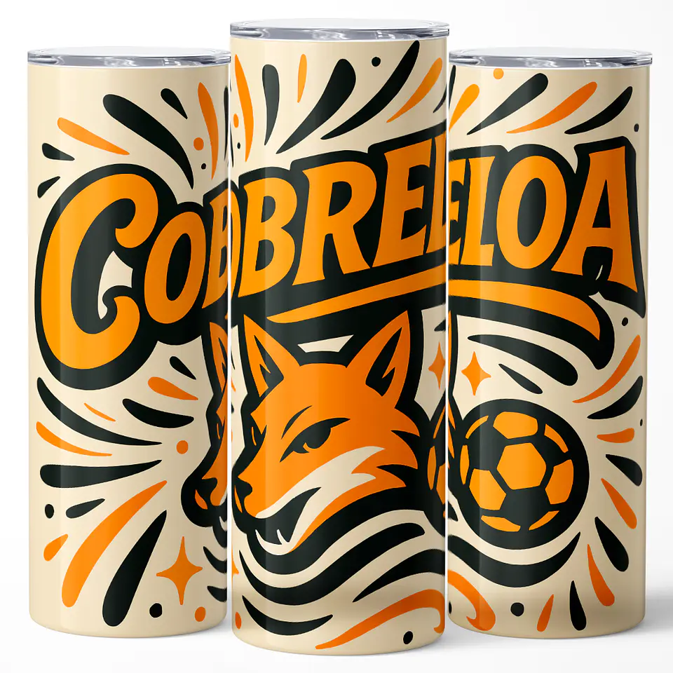 Mug Termo 600ml - Cobreloa Zorro Retro 2
