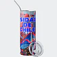 Mug Termo 600ml - U. De Chile Goku Azul de Corazón - Miniatura 3