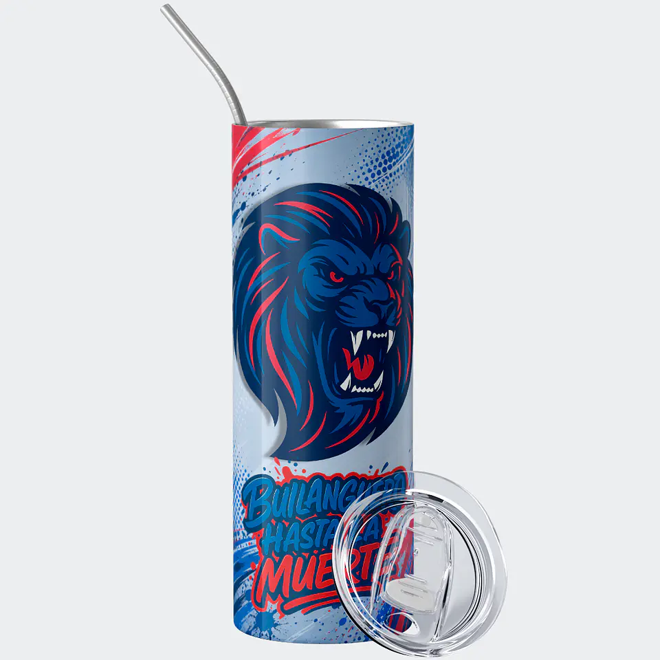 Mug Termo 600ml - U. de Chile Bullanguero Hasta la Muerte 3