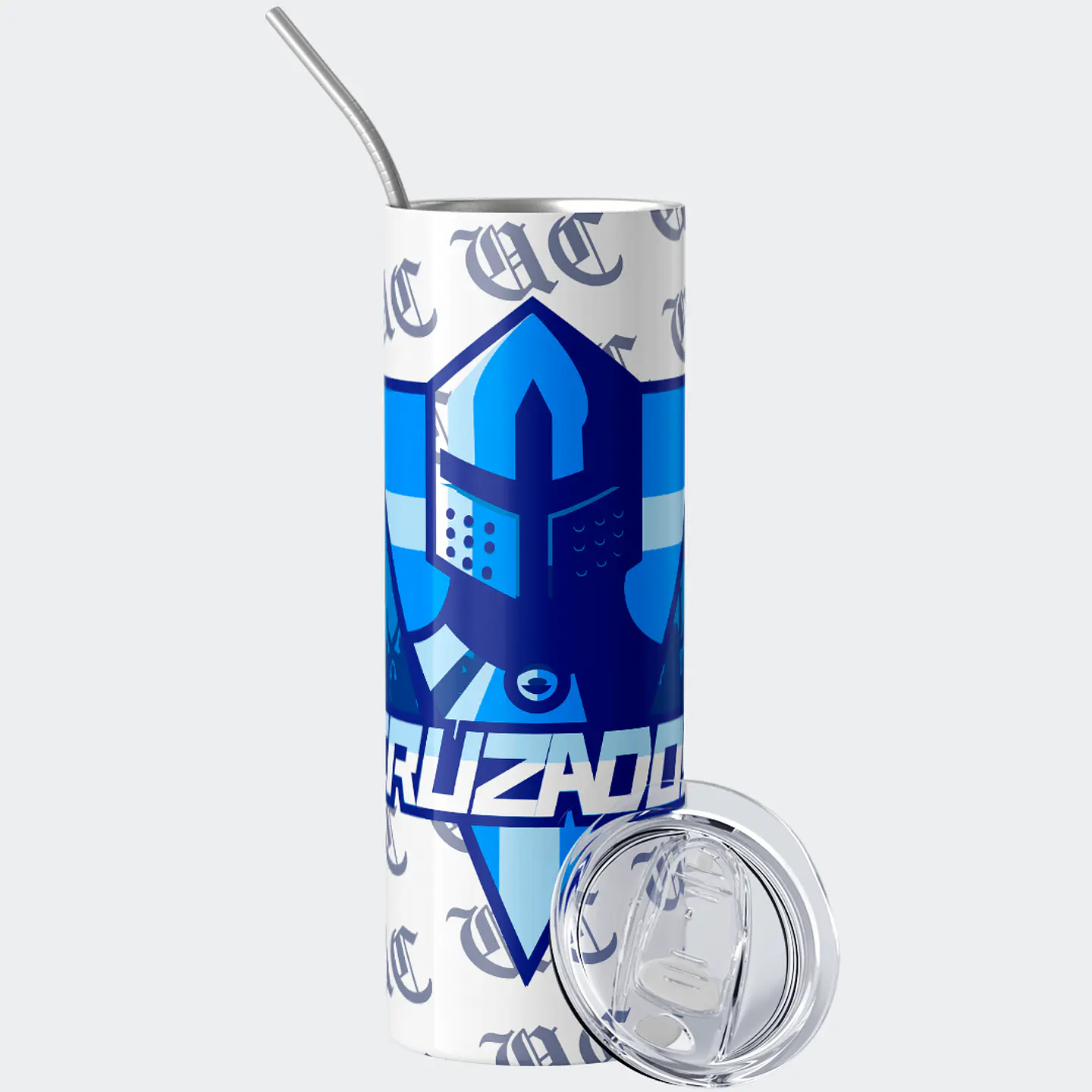 Mug Termo 600ml - U. Catolica Cruzados Azul Imperial 3