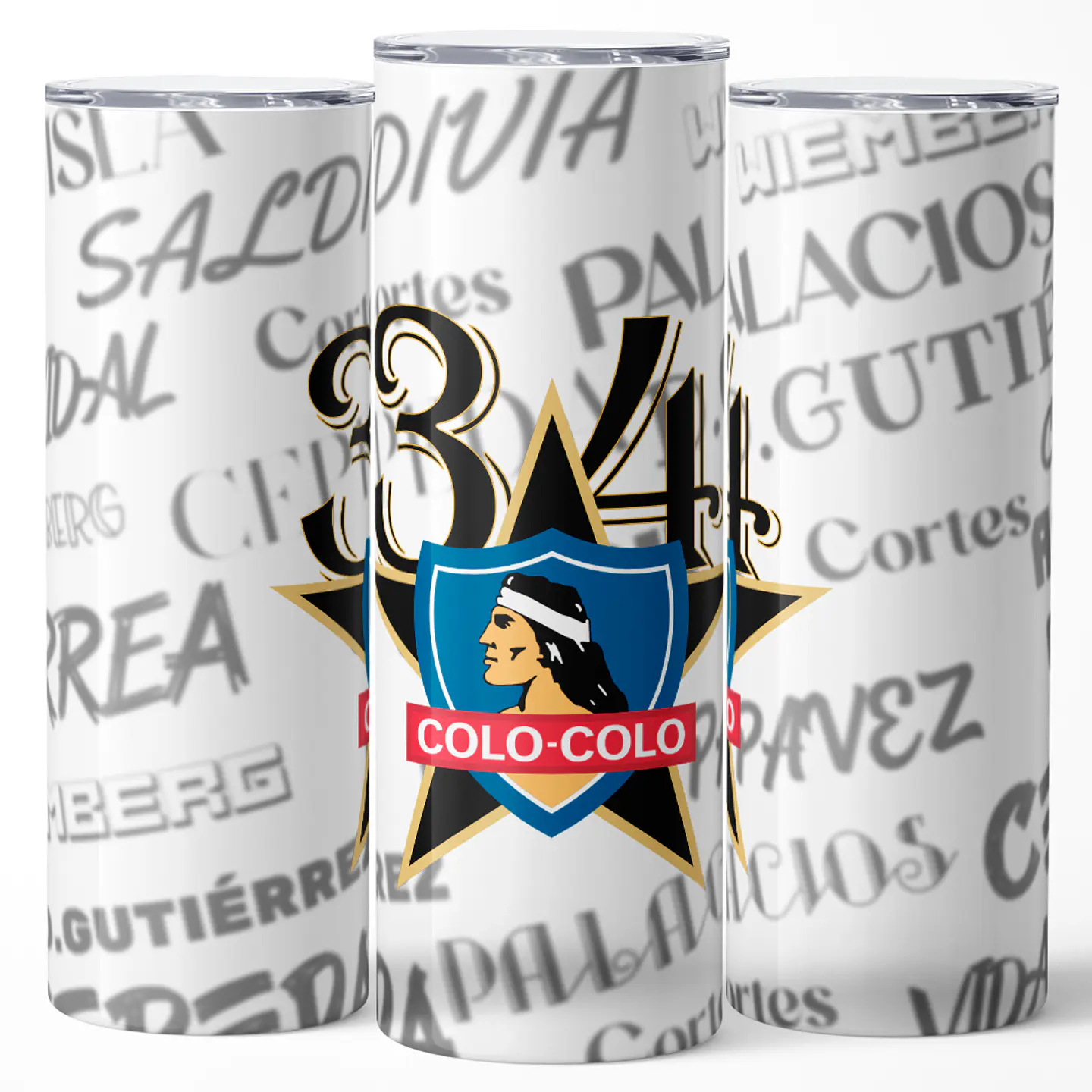 Mug Termo 600ml - Colo Colo 34 Estrellas 2