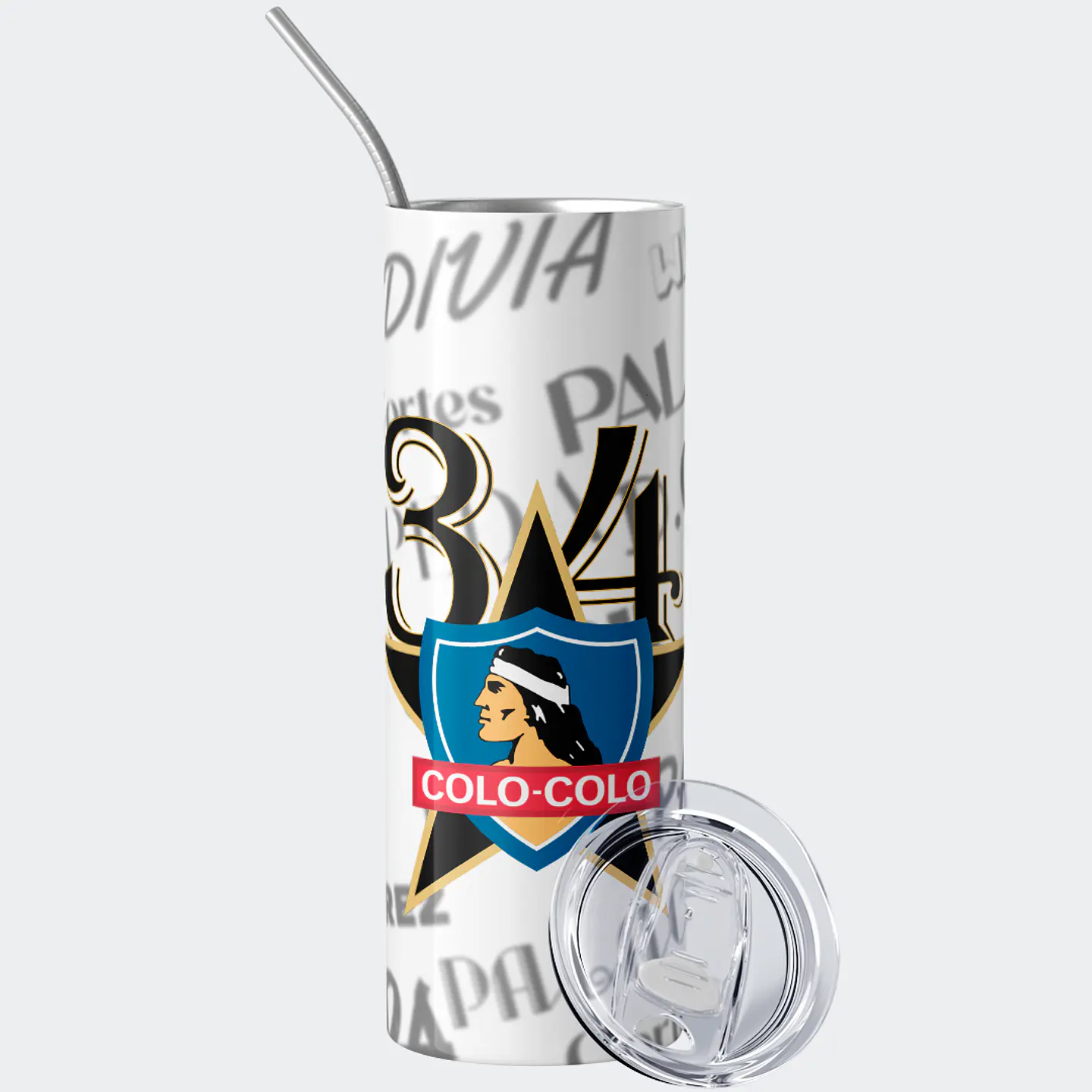 Mug Termo 600ml - Colo Colo 34 Estrellas 3