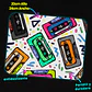 Mousepad 20x24 cm - Diseño Cassettes Retro Pop - Miniatura 3