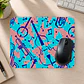 Mousepad 20x24 cm - Diseño Música Retro Memphis - Miniatura 2