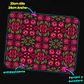 Mousepad 20x24 cm - Diseño Rosas Vintage Oscuras - Miniatura 3