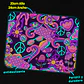 Mousepad 20x24 cm - Diseño Psicodélico Peace - Miniatura 3