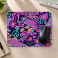Mousepad 20x24 cm - Diseño Psicodélico Peace - Miniatura 2