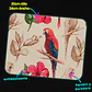 Mousepad 20x24 cm - Diseño Guacamayo Tropical Vintage - Miniatura 3