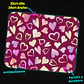 Mousepad 20x24 cm - Diseño Corazones Pink Love - Miniatura 3