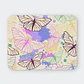 Mousepad 20x24 cm - Diseño Mariposas Acuarela Pastel - Miniatura 1