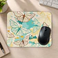 Mousepad 20x24 cm - Diseño Mariposas Acuarela Turquesa - Miniatura 2