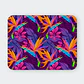Mousepad 20x24 cm - Diseño Flores Tropicales Neón - Miniatura 1