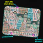 Mousepad 20x24 cm - Diseño Ciudad Pastel - Miniatura 3