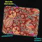Mousepad 20x24 cm - Diseño Aves Ornamentales Vintage - Miniatura 3