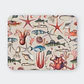 Mousepad 20x24 cm - Diseño Vida Marina Vintage - Miniatura 1