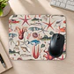 Mousepad 20x24 cm - Diseño Vida Marina Vintage - Miniatura 2