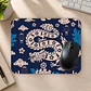 Mousepad 20x24 cm - Diseño Dragón Oriental Azul - Miniatura 2