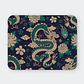 Mousepad 20x24 cm - Diseño Dragón Oriental Turquesa - Miniatura 1