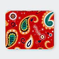 Mousepad 20x24 cm - Diseño Paisley Rojo - Miniatura 1