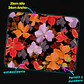 Mousepad 20x24 cm - Diseño Flores Elegantes Dark - Miniatura 3