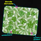 Mousepad 20x24 cm - Diseño Hojas Tropicales Green - Miniatura 3