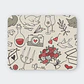 Mousepad 20x24 cm - Diseño Love Doodles - Miniatura 1