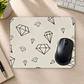 Nombre: Mousepad 20x24 cm - Diseño Diamantes Minimal - Miniatura 2