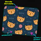 Mousepad 20x24 cm - Diseño Gatitos Blue Cute - Miniatura 3