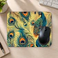 Mousepad 20x24 cm - Diseño Pavo Real Vintage - Miniatura 2