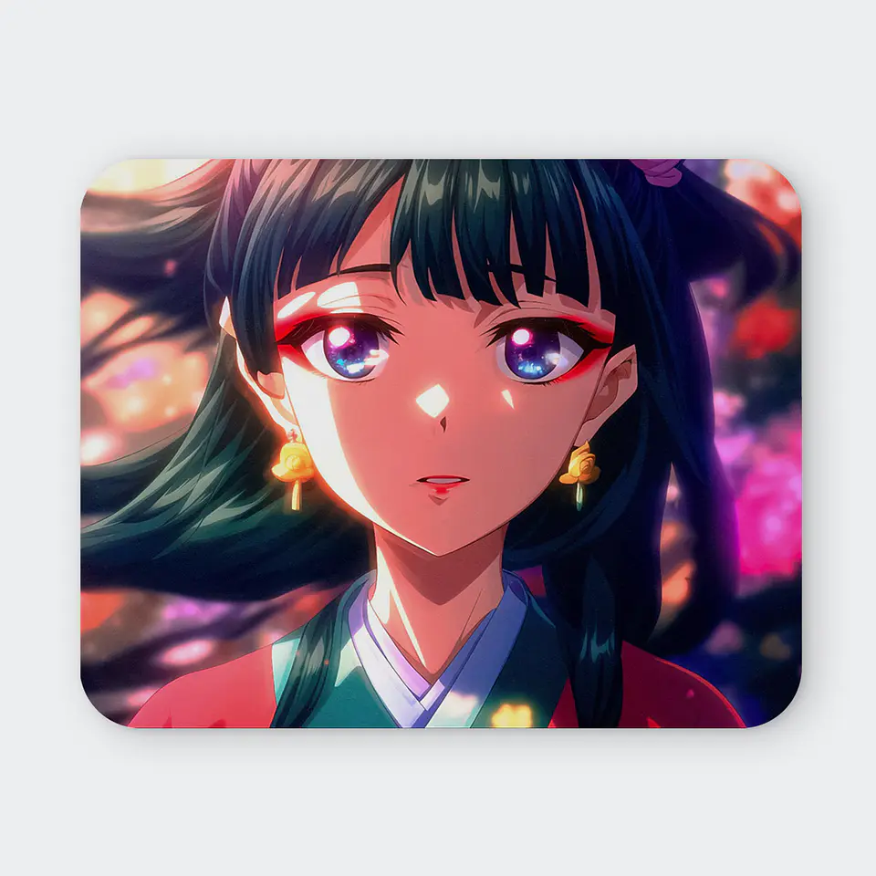 Mousepad 20x24 cm - Diseño Maomao Sakura Glow 1