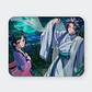 Mousepad 20x24 cm - Diseño Maomao y Jinshi Noche Azul - Miniatura 1