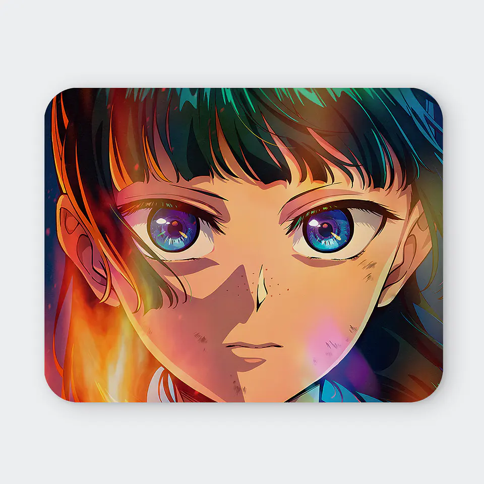Mousepad 20x24 cm - Diseño Maomao Mirada Intensa 1