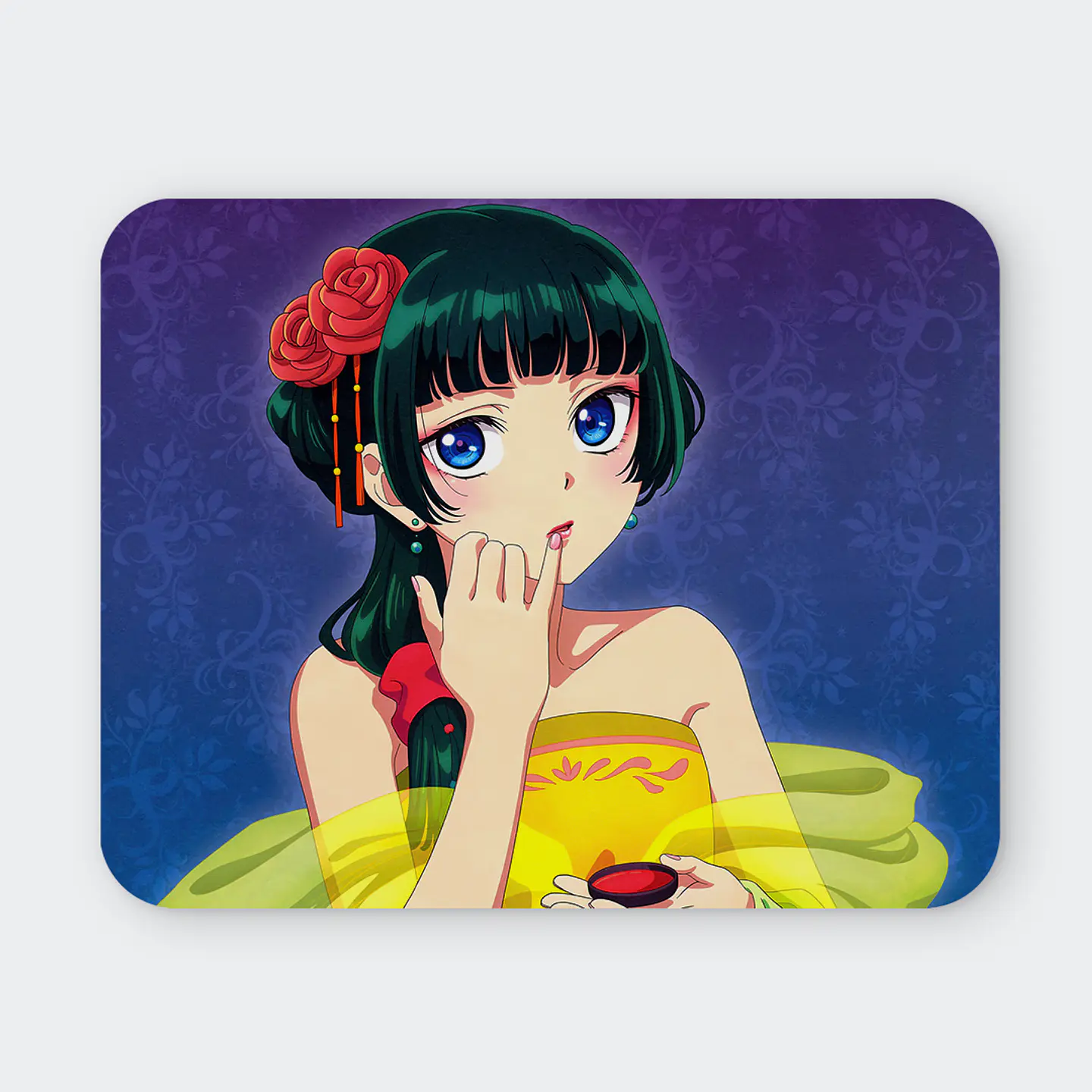 Mousepad 20x24 cm - Diseño Maomao Elegancia Imperial 1