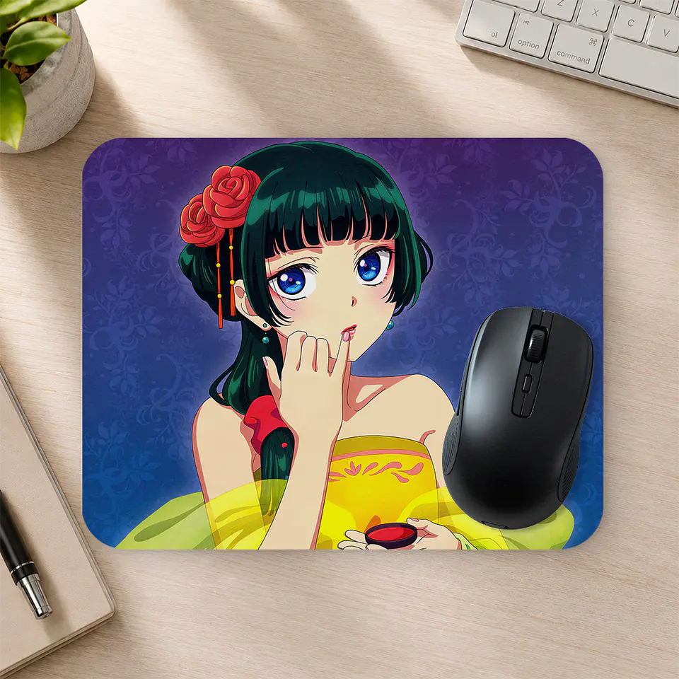 Mousepad 20x24 cm - Diseño Maomao Elegancia Imperial 2