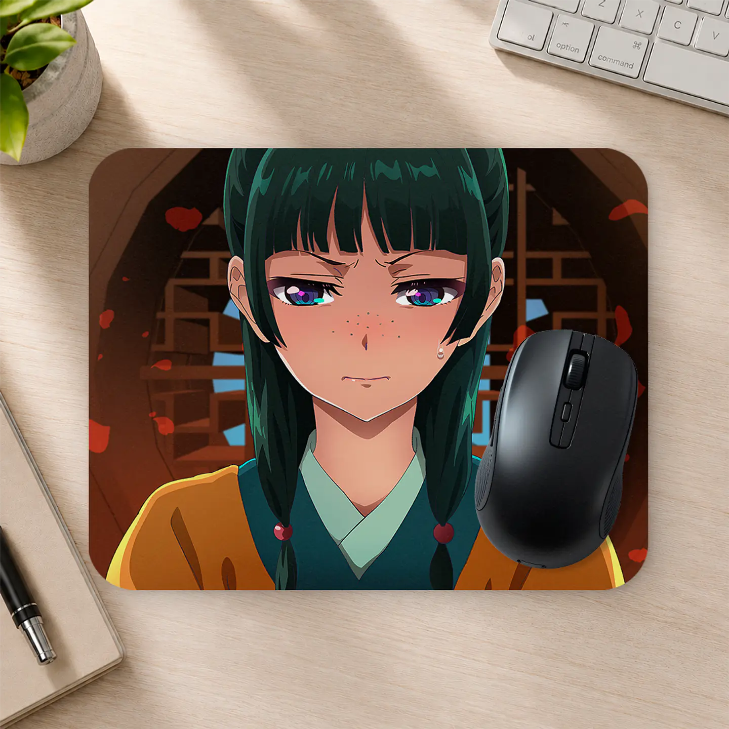 Mousepad 20x24 cm - Diseño Maomao Lágrima Silenciosa 2