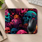 Mousepad 20x24 cm - Diseño Calaveras de Colores - Miniatura 2